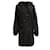 Autre Marque Dundas Black Micro Parka Coat Polyester  ref.937737
