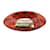 Jimmy Choo Red / Black Chunky Snakeskin Leather Bracelet Exotic leather  ref.937796