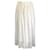 Autre Marque Lena Hoschek White Embroidered Chamomile Midi Skirt Cotton  ref.937834