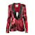 Prabal Gurung Sienna Red Sequin Kylie Blazer Polyester  ref.938046