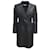 Bow Casaco de seda Prada preto bordado com detalhe de laço mohair  ref.938052