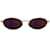 Boucheron Vintage 1990's goldgefüllte Sonnenbrille Golden Metall  ref.938086