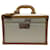 Brunello Cucinelli Leather Train Case Beige Canvas Weekend/Travel bag  ref.938122
