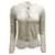 Brunello Cucinelli Long Sleeved Knit Button-down Two-piece Beige / Ecru Sweater Cream Linen  ref.938123