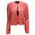 Autre Marque St. John Coral Multi Woven Tweed-Strickjacke / Blazer Pink Viskose  ref.938176