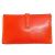 Hermès Pochette Mini Jige Orange Lizard di Hermes Arancione - vista 4
