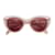 Oliver Peoples Rishell Hellrosa / Sonnenbrille mit Kunststoffrahmen und violetten Gläsern Pink  ref.938323