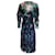 Autre Marque Ginger & Smart Black Multi Floral Printed Long Sleeved Crepe Midi Dress Multiple colors Viscose  ref.938342