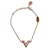 Louis Vuitton Rose Gold Essential V Bracelet Pink Metal  ref.938380