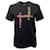 Chanel Camiseta negra de manga corta de algodón Pharrell Coco Chanel Negro  ref.938383