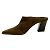 Aquazzura Camoscio Alghe Matisse 70 Mules/Slides - vista 3
