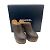 Chanel Brown Leather Platform Clogs - view 7