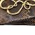Alexis Bittar Brown / Pochette angolare con stampa serpente e hardware dorato Marrone - vista 5