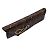 Alexis Bittar Brown / Pochette angolare con stampa serpente e hardware dorato Marrone - vista 7