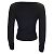 Andrew Gn Schwarzer, mit Perlen verzierter Kaschmir-Strickpullover - Ansicht 3