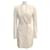 Stella Mc Cartney Minivestido marfil de corte blazer de Stella McCartney Crudo Viscosa  ref.938514