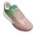 Stella Mc Cartney Stella McCartney Peach / Green Gradient Sneakers Pink Cloth  ref.938517