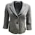 The Row Grey Two-Button Three-Quarter Sleeved Wool Blazer  ref.938563
