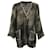 Autre Marque Avant Toi Charcoal Variegated Knit Frayed Cardigan Grey Synthetic  ref.938650