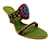 Giuseppe Zanotti Brown Multi Nikki Sandals Multiple colors Leather  ref.938661