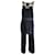 Givenchy - Combinaison noire en crêpe à détail de dentelle Viscose  ref.938666