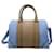 Givenchy Blau / Taupefarbene Lucrezia-Umhängetasche mit Lederfutter und Henkel  ref.938670