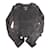 Veste plissée noire Chanel Cuir  ref.938810