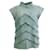 Blusa de tweed fantasia verde azul Chanel Algodão  ref.938833
