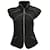 Colete Chanel de tweed de lã cinza carvão  ref.938851