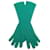 Chanel Emerald Green Cashmere Gloves  ref.938867