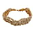 Chanel 1998 Ivory Beads Multi Strand Choker Necklace Cream Metal  ref.938893
