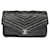 Chanel 2018 Black Leather Clutch with Gold Chain Detail  ref.938919