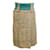 Chanel beige 2001 Multi Tweed Paillette Skirt Multiple colors Viscose  ref.938924