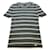 Chanel black / green / Gray Striped Tee Shirt Wool  ref.938932