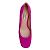 Bally Pink Suede Emily Pumps With Silver Block Heel - view 4