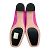 Bally Pink Suede Emily Pumps With Silver Block Heel - view 7