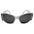 Chanel White Crystal Bijou Numero 1 occhiali da sole Bianco Plastica  ref.939063