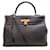 Hermès Hermes 2008 Black Leather Kelly Sellier 35 handbag  ref.939350
