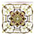 Bufanda de seda con motivo Bridle and Bit de Hermès Multicolor  ref.939357