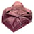 Hermès Hermes Paris Legende Kuna Peuple de Panama Bordeaux / Foulard carré en sergé de soie imprimé rose Violet  ref.939382
