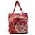 Hermès Hermes Pink / Red Silky Pop Folding Tote  ref.939388