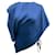 Blusa de seda assimétrica azul martelada Roland Mouret  ref.939428