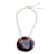 Chanel Purple Amethyst Slice Necklace Metal  ref.939521