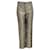 Chanel Silver / Pantalon Lurex Doré Synthétique Argenté  ref.939536