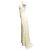 Vestido Maxi Casual Redemption Ivory Renda Aberta nas Costas Cru - vista 2