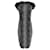 Reed Krakoff Negro/Vestido largo casual de manga casquillo de intarsia de punto elástico blanco Algodón  ref.939575