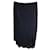 Giambattista Valli Jupe en crêpe noire bordée de dentelle Coton  ref.939609