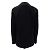 Blazer de pana negra Undercover con rosa bordada - vista 3