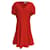 Christian Dior Dior Red Wool Flared Cocktail Dress  ref.939756