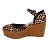 Zeppe espadrillas leopardate marroni di Dolce & Gabbana - vista 3